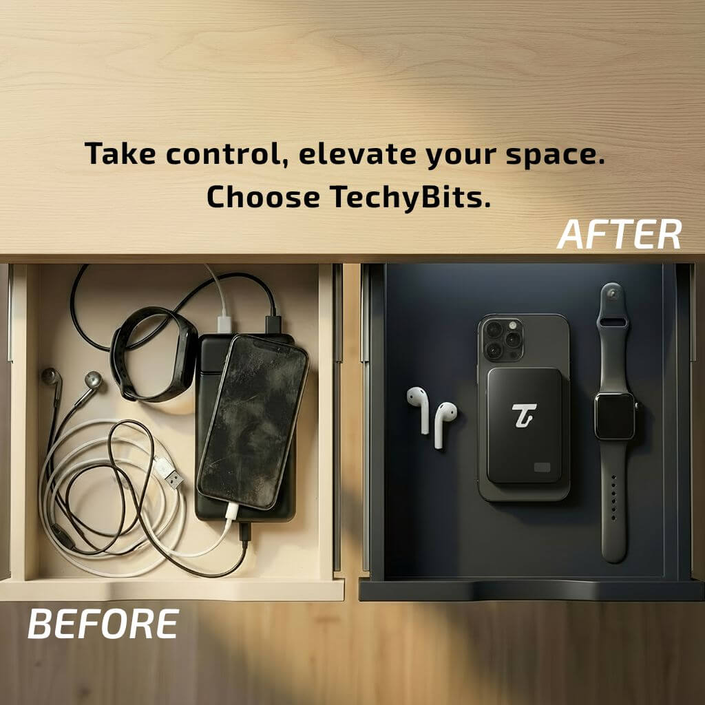 TechyBits® | Magnetic Powerbank - TechyBits